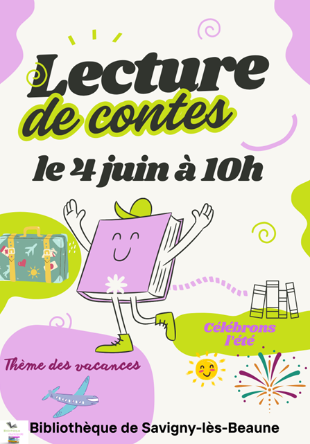 lecture de contes le 4 juin 2025