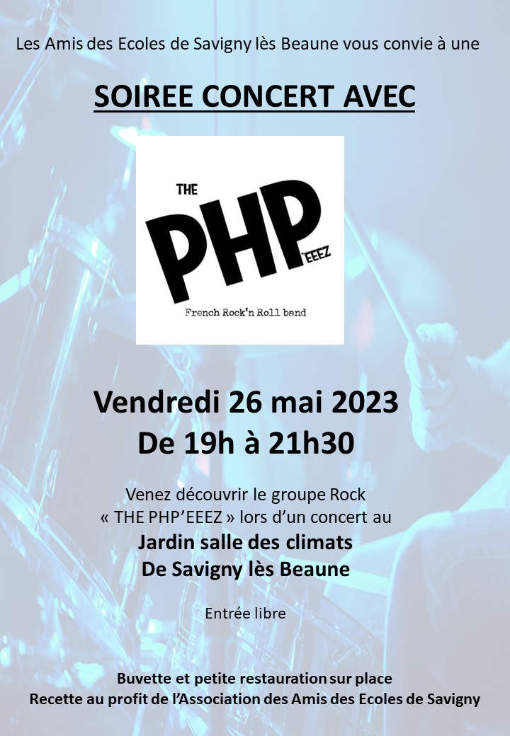 s amis des écoles vous convie à une Soirée concert